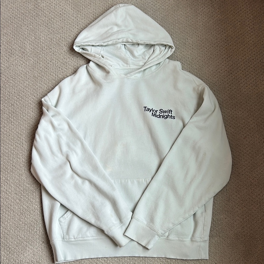 Taylor Swift Midnights Hoodie Light Blue